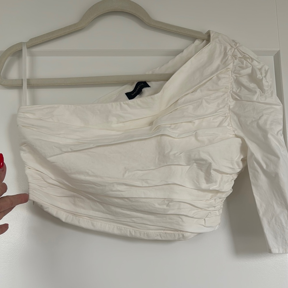 MAJORELLE Elegant Cream Top